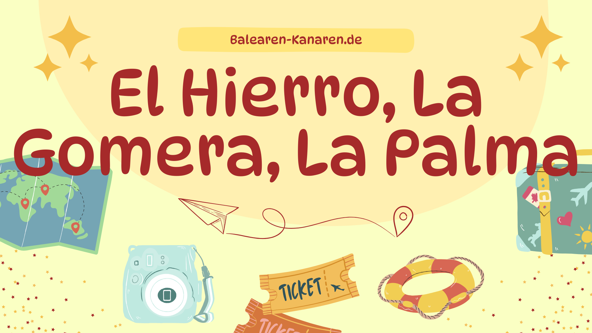 El Hierro, La Gomera, La Palma