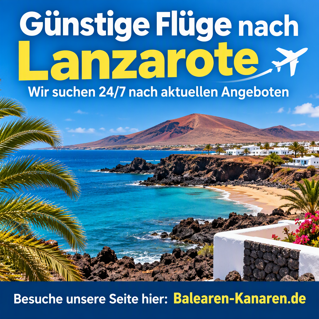 Flüge nach Lanzarote