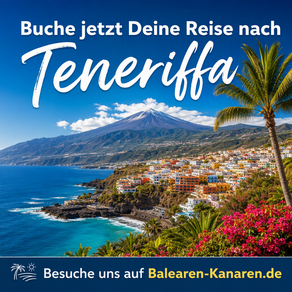 Buche jetzt deine Reise nach Teneriffa