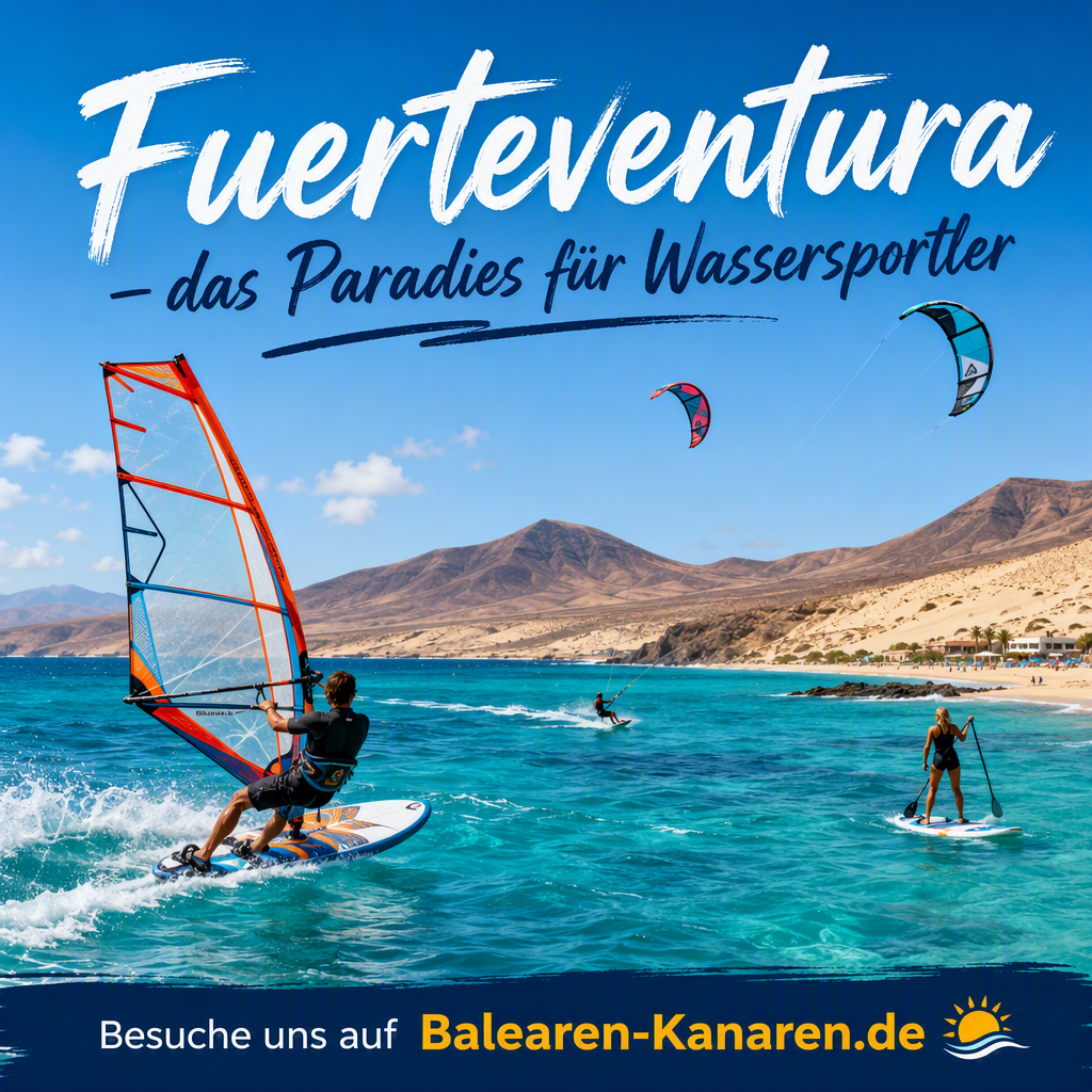 Fuerteventura - ein Paradies für Wassersportler