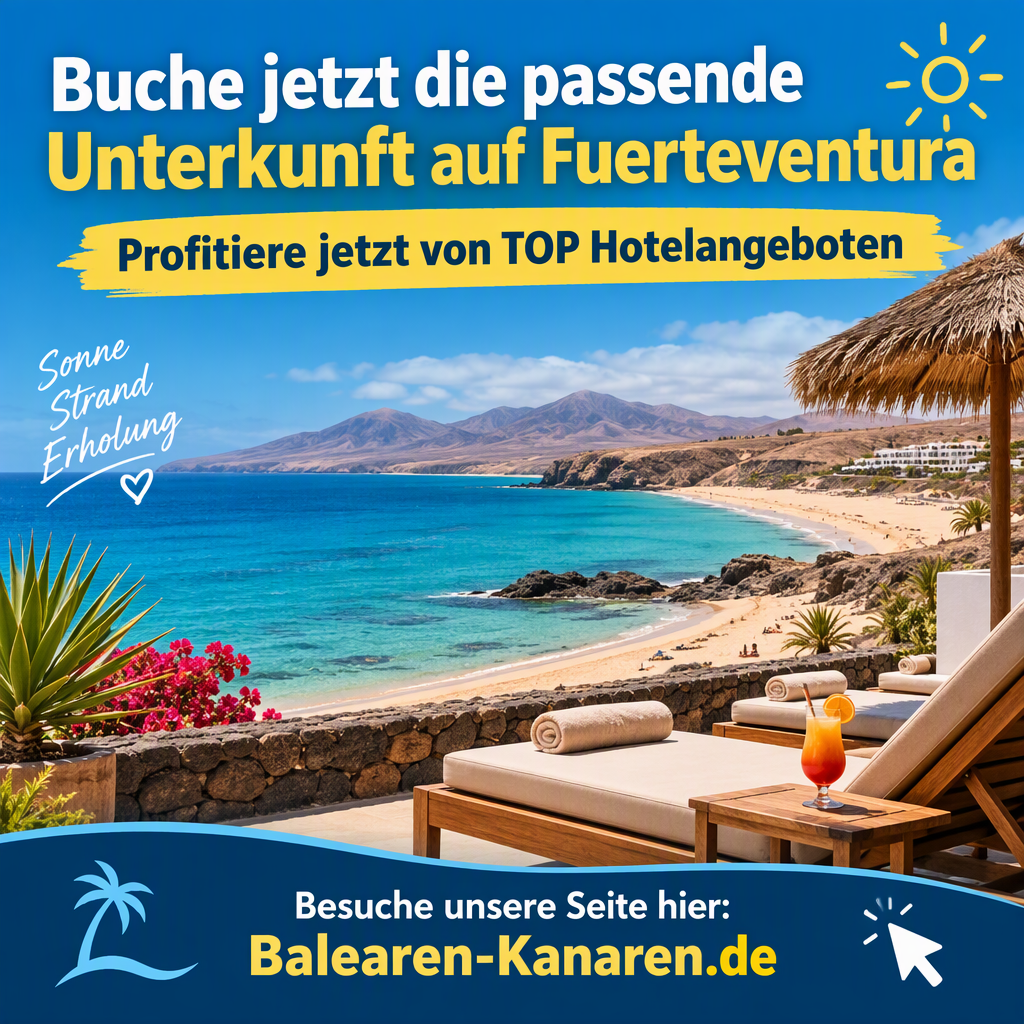 Buche Deine Unterkunft auf Fuerteventura