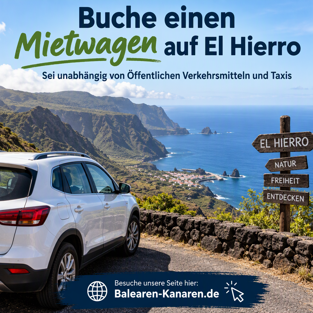 Buche einen Mietwagen auf El Hierro
