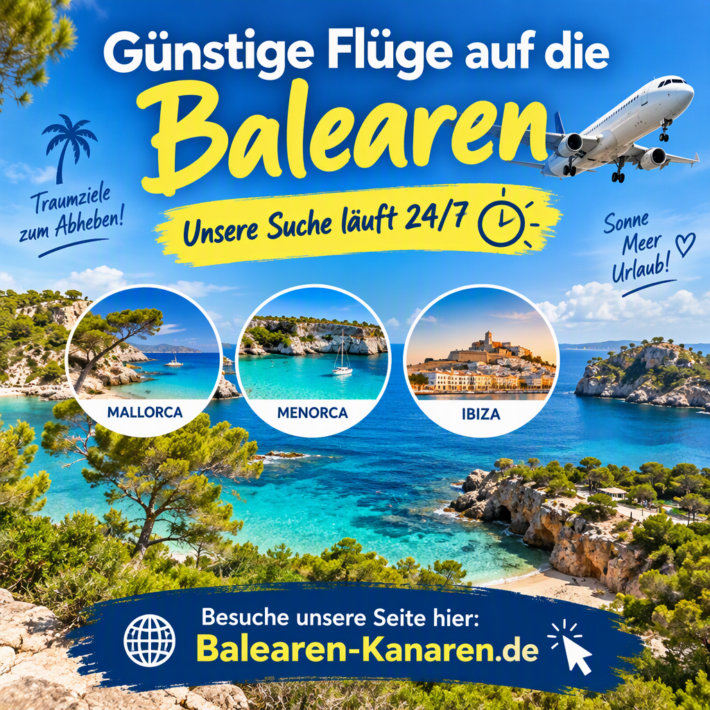 Flüge auf die Balearen