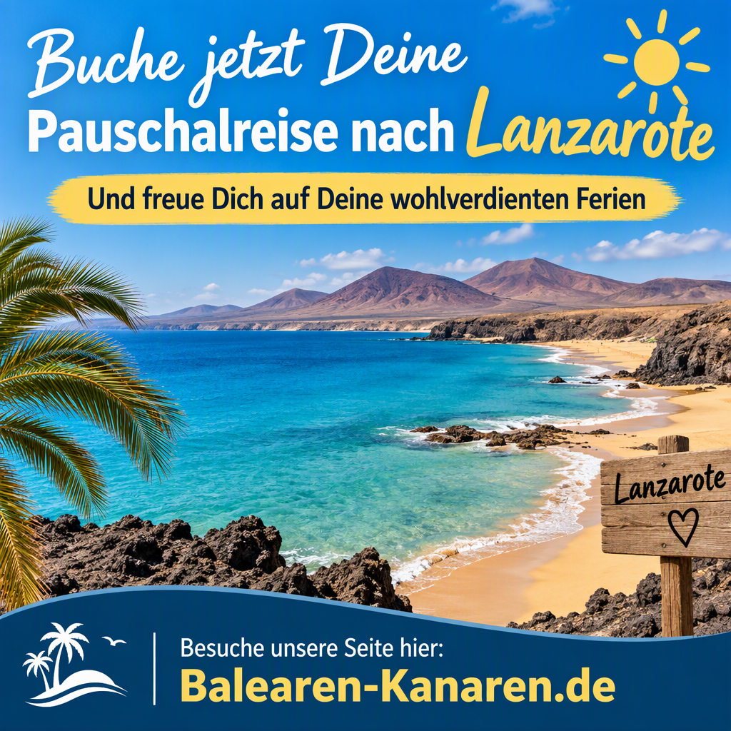 Buche Deine Pauschalreise nach Lanzarote